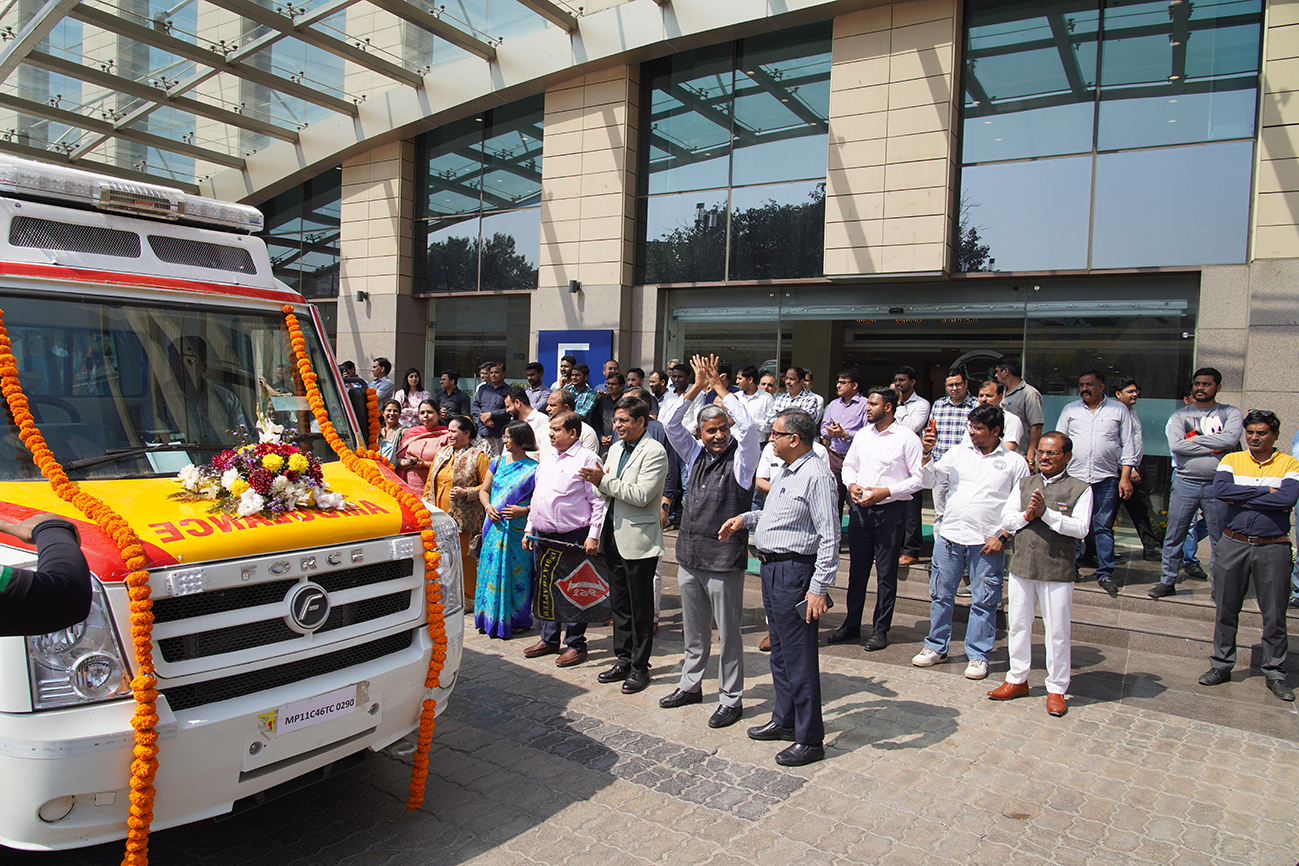 NBCC Flags Off Lifesaving Ambulance Service for Hanle, Ladakh under CSR Initiative